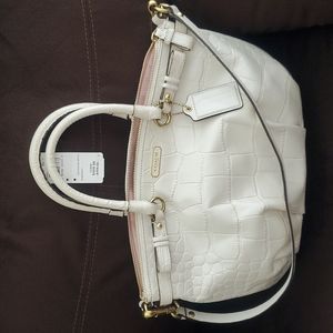 NWT Leather Coach Satchel bag